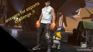 ESPORTS ULTIMATE CHALLENGE ANSWERS 100# REAL