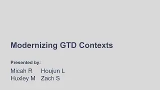 Condution at the Time Blocking Summit