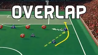 How to Coach Breaking a Low Block in Soccer I Full Training Session