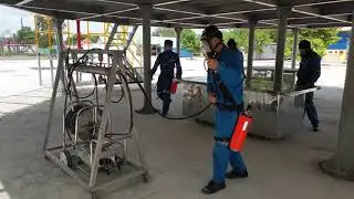 Basic H2S Training-Using air cascade system