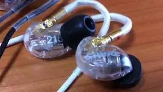 Shure SE535, SE215 and Null Audio Studio Lune