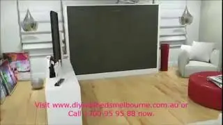 TV UNIT Space saving Wall Bed