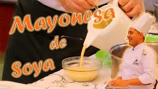 Chef Alex S&aacute;nchez prepara Mayonesa de Soya | Receta Vegana y Saludable en la UPeU