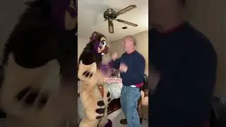 It&rsquo;s everywhere!! #furry #fursuit #costume #cosplay #skit #funny