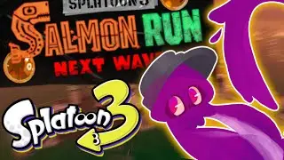 Salmon Run with YOU :D grizzco roller is back :) RANDOM WEAPONS! | Splatoon 3