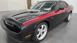 2011 DODGE CHALLENGER R/T CLASSIC 6 SPEED BRILLIANT BLACK 4K WALKAROUND 12922Z SOLD!
