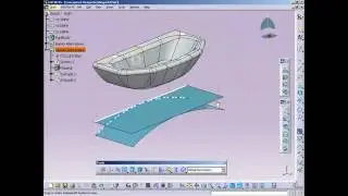 catia wrap surface deformation