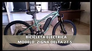 bicicleta el&eacute;ctrica zigna delta caracter&iacute;stica
