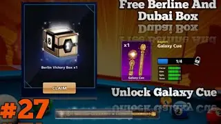 Free Dubai And Berline Boxes Opening on 8 August 2021 | Solar System Cue pieces