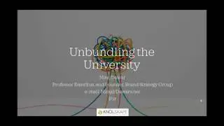 Universities are adapting to the new reality. Is your learning organization too?