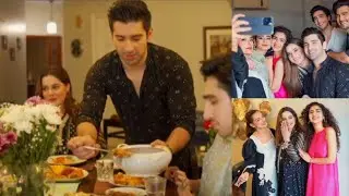 Muneeb Butt ne invite kiyaa close friends ko aur khud cooking kr k diyaa sb ko surprised 😮