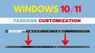 Taskbar Customization | Taskbar New Look in Windows 10 | Professional New Look|টাক্সবার কাস্টমাইজেশন
