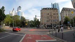 Frankfurt am Main Cycling - starting from Mainzer landstra&szlig;e