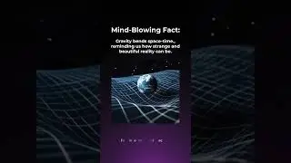 Gravity bends space time