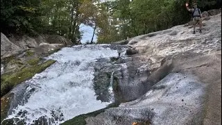 The waterfalls of Lost Cove-Pisgah National Forest,NC.