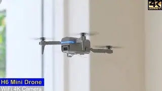 H6 Low Budget WiFi 4K Mini Drone &ndash; Just Released !