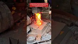 Forging Blazing-Hot Iron #work #workers #craftsmanship