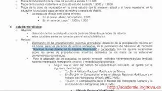 Academia Ingnova - HEC-RAS - Video demostrativo - Condiciones realizaci&oacute;n estudios inundabilidad.