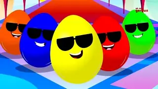 Mystery Eggs Song | Crazy Surprise Eggs | Original Song | The Color Song | Nursery Rhymes
