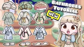 FREE NEW BATHROBES TUTORIAL IN AVATAR WORLD 💫#avatarworld #pazu #tutorial 