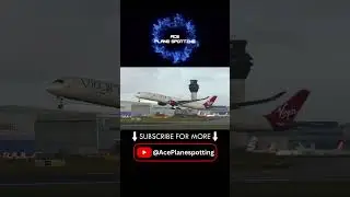 🔴 Virgin Atlantic A350 ✈️⭐❤️ #fyp #fypシ #viral #aviation #avgeek #ace #travel #a350 #airbus