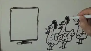 Funny Drawing Surprise - The Cooking Show - Drawing Cartoon