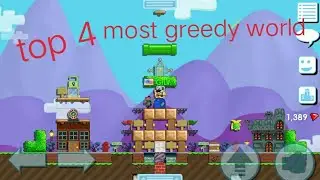 Growtopia- top 4 most greedy world