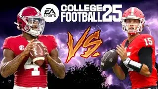 Джорджия против Алабамы | Неделя 5: Симуляция | Игровой процесс College Football 25