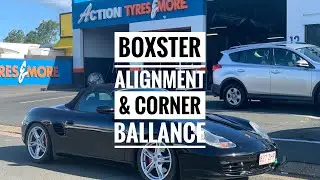 Porsche Boxster 986 Track Alignment & Corner Balance
