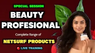 BEAUTY Professionals Get Ready for Netsurf Products | Complete Range of Netsurf Products | Live