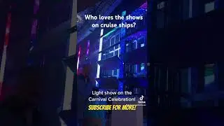 Carnival Cruise Line Laser Show