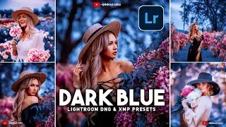 Dark Blue Lightroom mobile presets free dng | lightroom presets 2020 free | dark blue