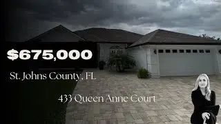 St. Johns County home for sale with low HOA and no CDD