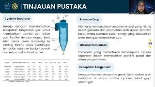 Tugas Presentasi Metopen - Cyclone Separator Single Inlet (Simulasi Computational Fluid Dynamic/CFD)