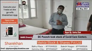 DC Poonch took stock of Covid Care Centers