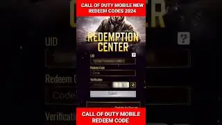 Call Of Duty Mobile Redeem Code October 2024