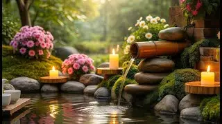 Healing Piano with Soothing Water Sounds 🌿 Relieves Stress, Calm Anxiety & Depression, Deep Sleep