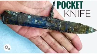 50 years old Pocket Knife restoration | 15 MIN RESTORATION
