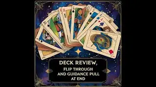 DECK REVIEW, FLIP THROUGH & PULL AT END | Crystal Ball Pocket Oracle by Athene Noctua #deckreview