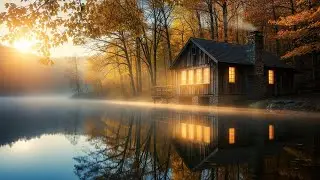 Autumn Fireside in the Castle Hall – Peaceful Medieval Music for Study and Sleep