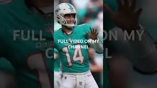THE MIAMI DOLPHINS FOUND THEIR BEST QUARTERBACK SINCE DAN MARINO!