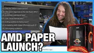 Ask GN 111: 3950X & Threadripper Paper Launch? Reusing Thermal Pads?