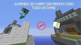 JUGANDO SKYWARS sin ARMAS como TODO UN CHAD ( Ganar&eacute; una partida? )