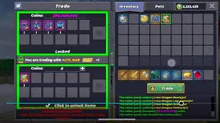 Trading def1 snm Ring in blockmango skyblock #skyblock #blockmango #youtube