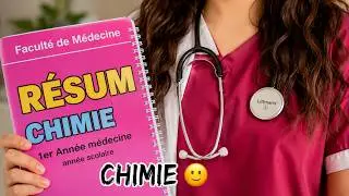 Chimie Première année médecine 🩺🤍