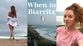 Wholesome days in Biarritz | Running, Sightseeing & Beach Sunsets | Solo Travel Vlog