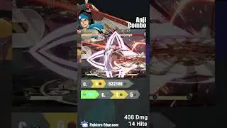 Anji full-meter wall combo #ggst_anji #ggst #anji #guiltygear #strive #fgc #combos #shorts