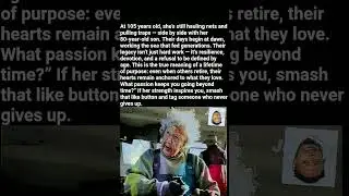 105-Year-Old Woman Still Working at Sea? Wait Till You Meet Her Crew!