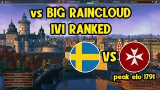 Sweden vs Raincloud's Malta | AOE3 Definitive Edition