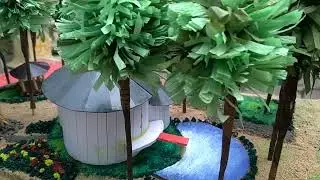 Himalayan hideout space model ||architecture 1st year project||@SMEF's brick school of architecture